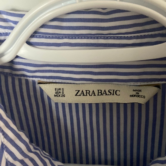 Zara Basics Oversized Shirt - Size S - Picture 2 of 2